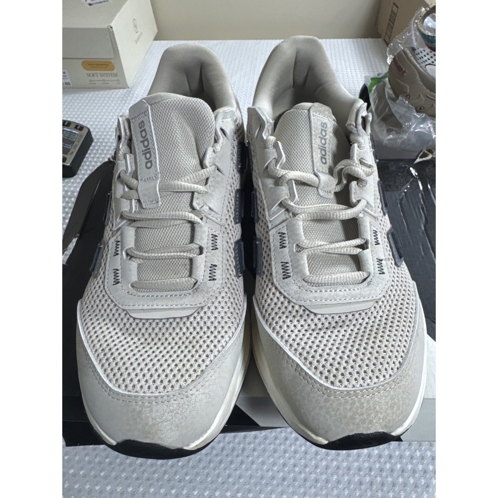 Adidas Sneakers Womens 10.5 Duramo Speed Grey Silver Running IF0005 NWOB